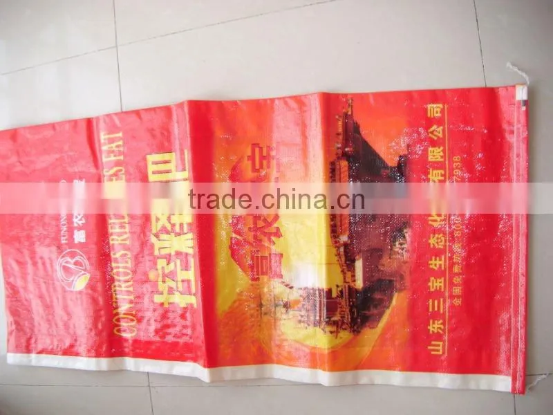 BOPP laminated pp woven bag in Multi-color printing