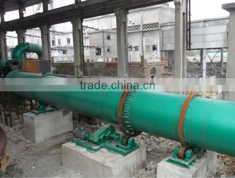 Rotary drum cooler for organic fertilizer pellets