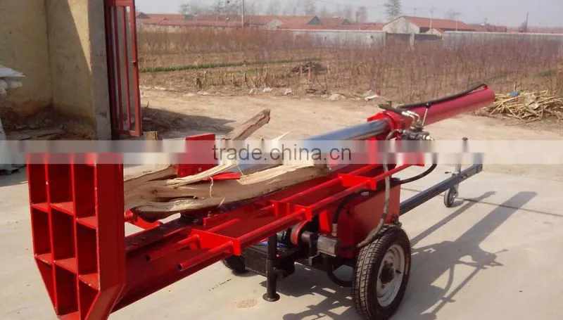 Good quality used hydraulic log splitter with cheap price