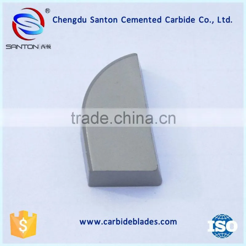 cemented carbide brazed tips for forming turning tools