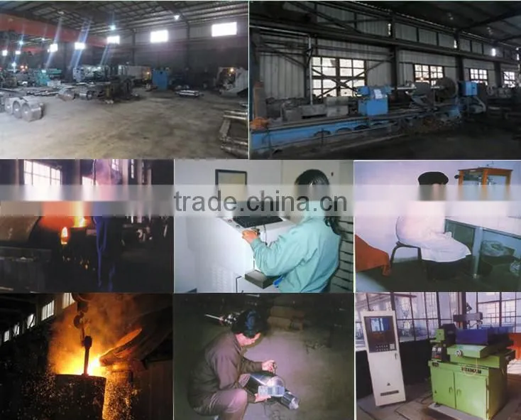 Ni Cr Mo chilled centrifugal composite cast iron mill roll