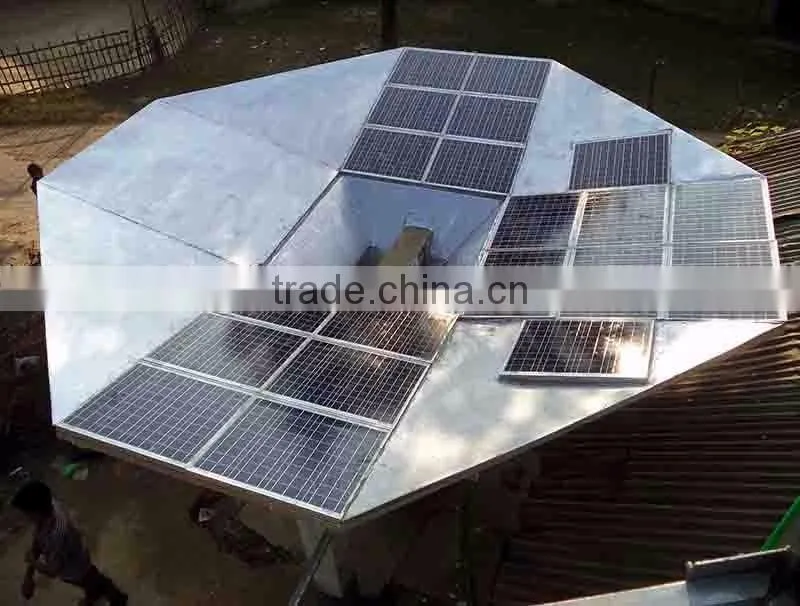 Complete Solar Water Pumping System for Vegetable Cultivation