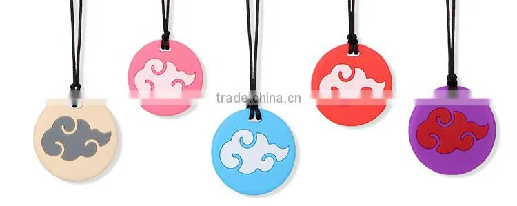 Teether BPA Free Teething Pendant Necklace Teething Pendant