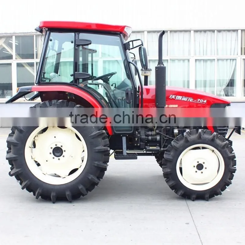 compact china made cheap 70HP 4WD agricultural farm tractor price