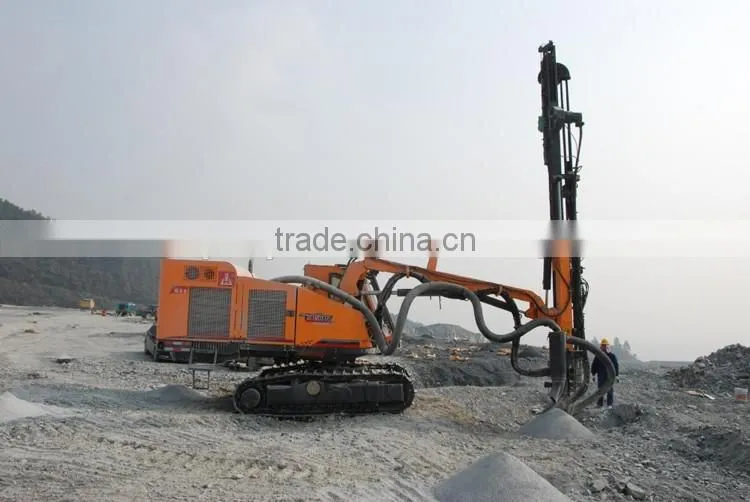 KAISHAN KL511 the most advanced crawler mounted full hydraulic surface drilling rig