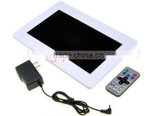 Black/White/Display 8 inch LCD screen High quality Digital Photo Frame/ digital photo frame with tv tuner