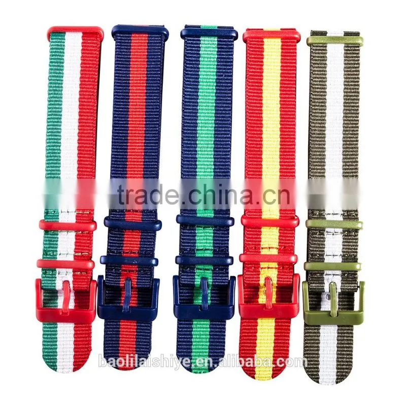 2016 Hotsale fashion 26mm nato strap/nylon watch strap