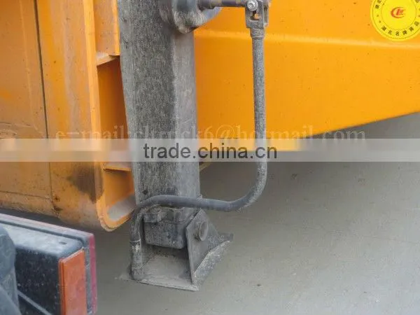 3 Axles Heavy Duty Low Flatbed Semi Trailer 50Ton