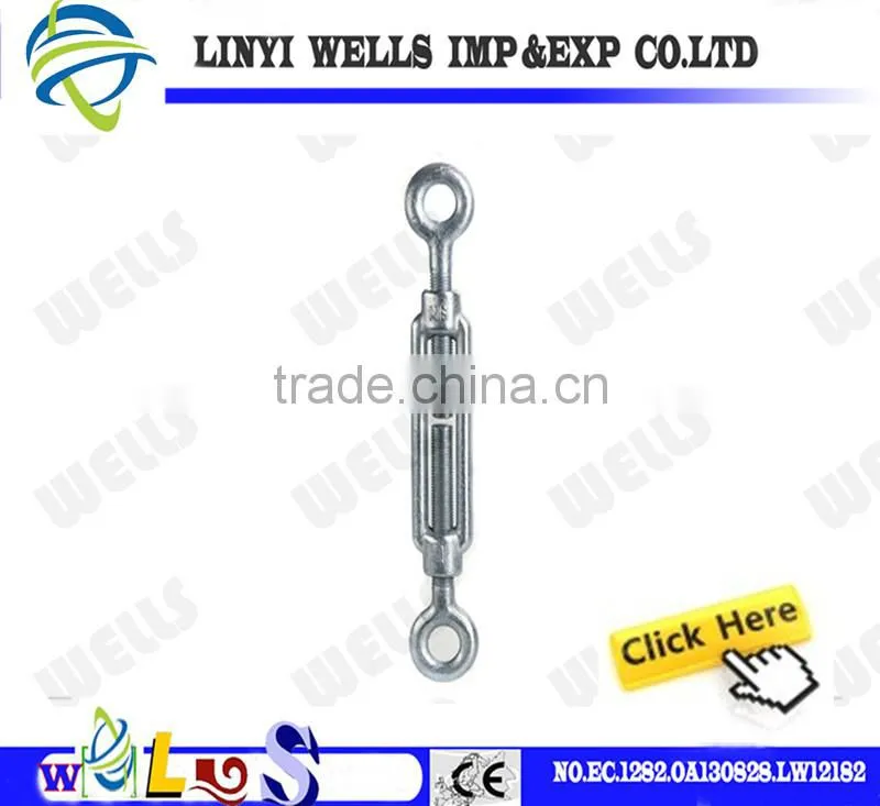 High Quality Galvanized DIN1480 Turnbuckle