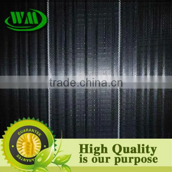 black and green line pe weedmat