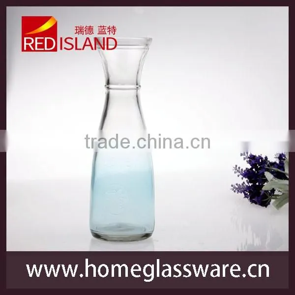 380ml colored glass bottle for juice&milk