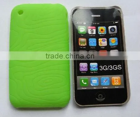Bear shaped Silicone mobile phones case
