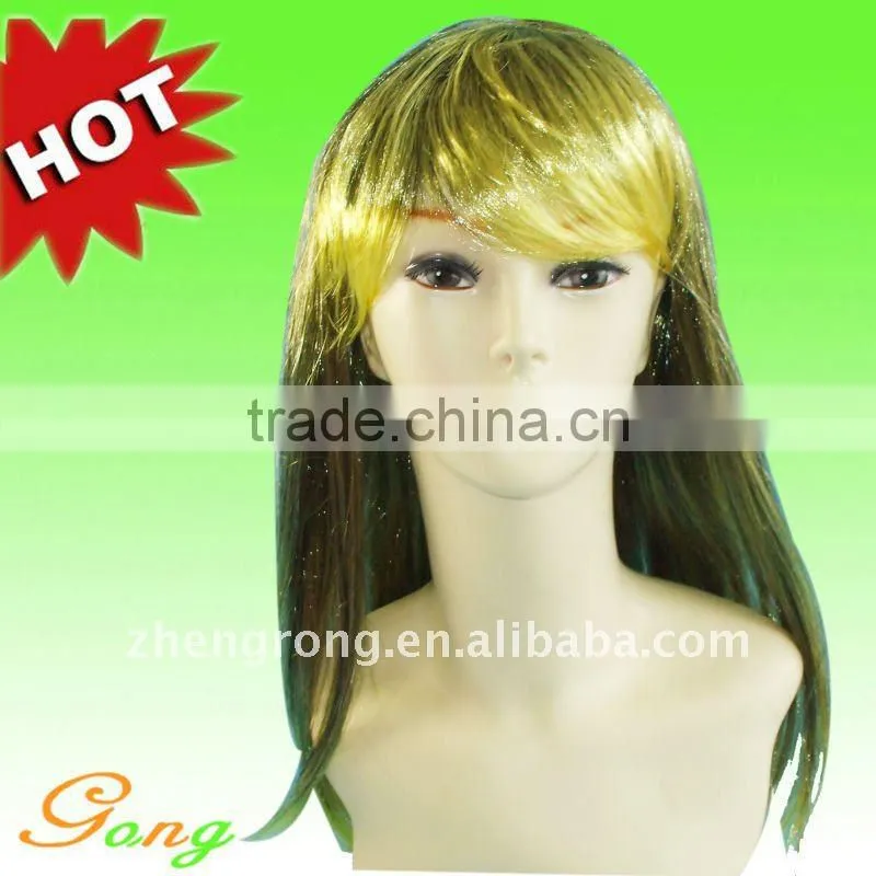 2012 most newest Cosplay Costume Kinky curly costume wig