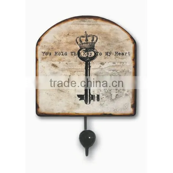 Metal Decorative Wall Hook Metal Decal Wall Hanger