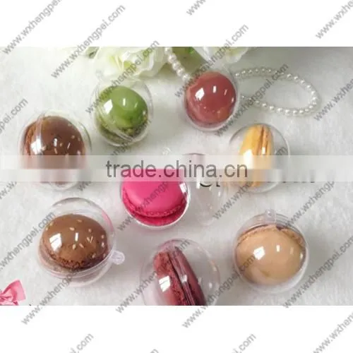 Cleverish portable cute ball plastic storage jewelry wedding box kit