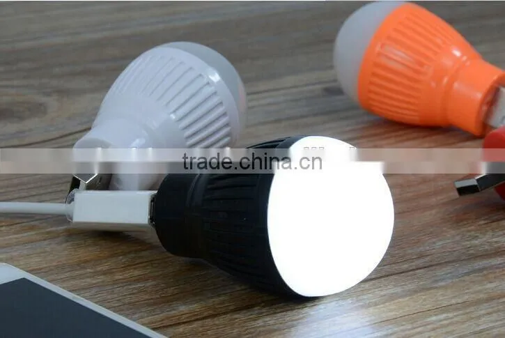 Portable Computer Laptop PC Desk Reading Lamp Mini USB Light Bulb
