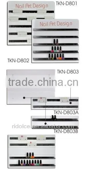 Nail Polish Color Display Board polish organizer case display wholesale products for manicure TKN-D801 / TKN-D802 / TKN-D803A,B