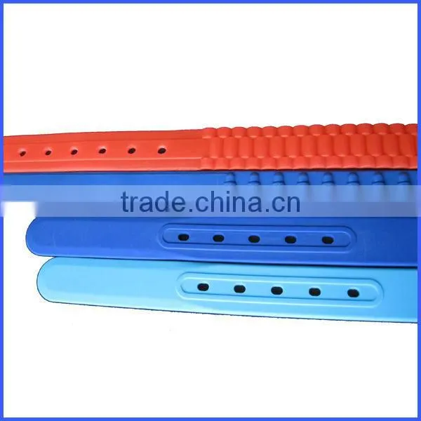 Fashion silicone leather belt
