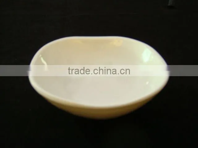hotel white round melamine soup bowl