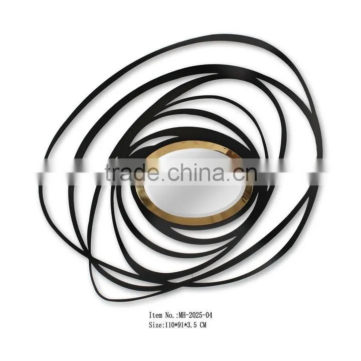 Modern 304 stainless steel Art decor/ wall mirror