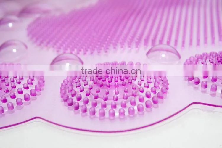 Top grade any thickness pvc anti slip bubble bath shower mat