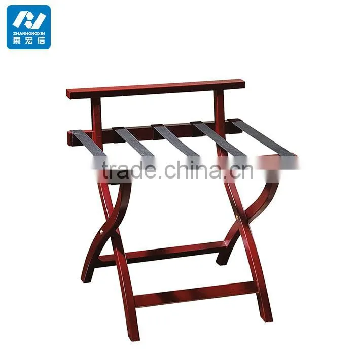 China Stainless Steel Hotel Room Luggage Rack For Bedrooms