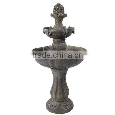 2 Tier Pineapple Outdoor Water Fountain