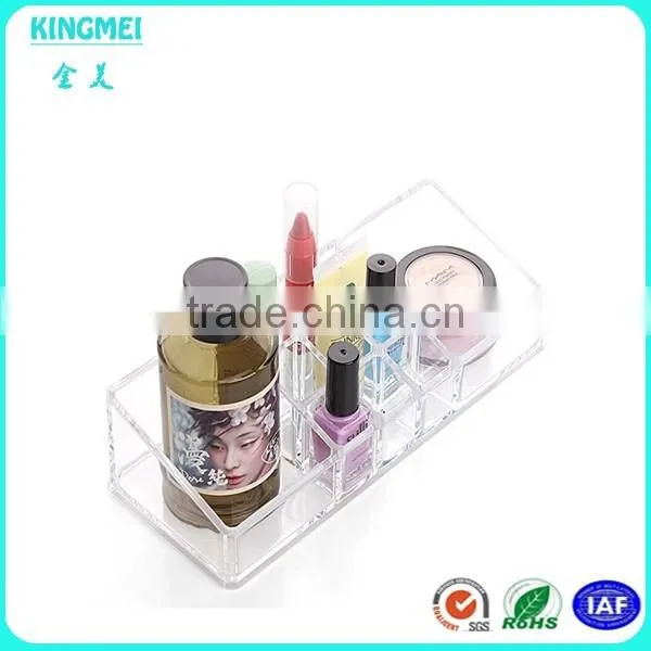 Acrylic nail polish bottle holder,nail polish holder box & lipstick box