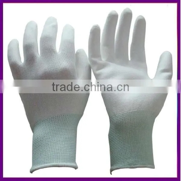 pu coated gloves antistatic PU dipped work gloves