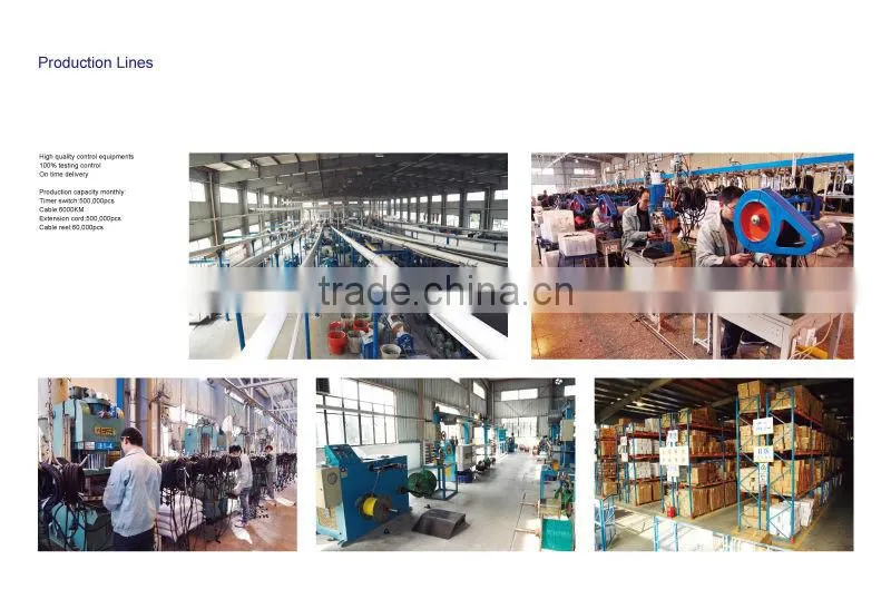 CE GS S steel cable reel/extension cable reel IP20