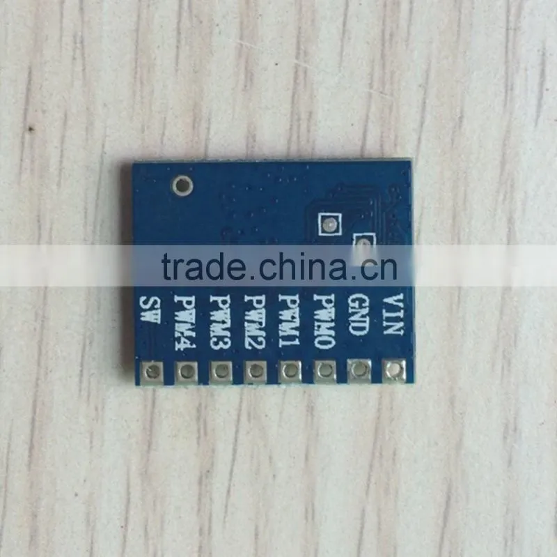 STM8S003 + PL1167 LED dimmer lights for 5-channel PWM with wall switch detection