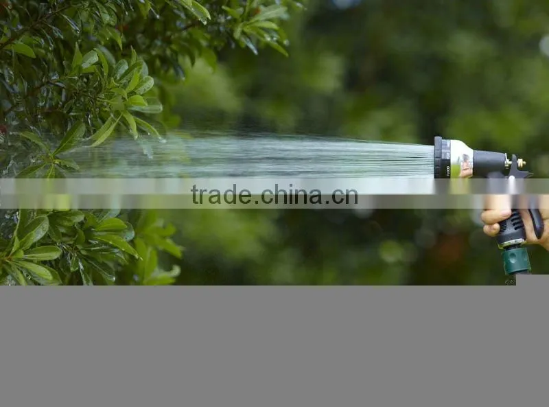Multi pattern metal hose nozzle