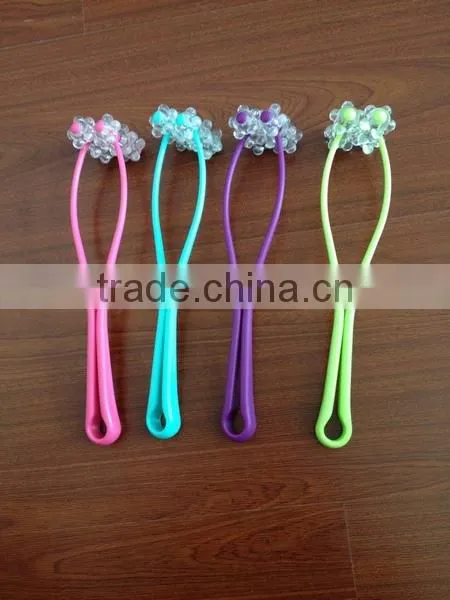 plastic face massager ,beauty facial massager