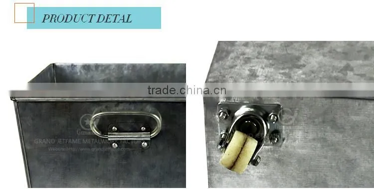 cheap price coal bucket powder coating iron coal bucket