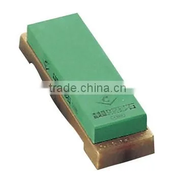 Naniwa Shrimp Mark Ceramic Whetstone with base Knife Sharpener