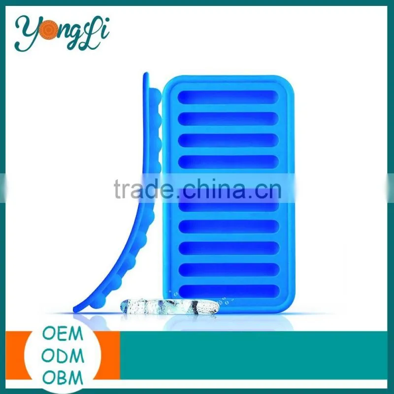 Fda/Lfgb/Sgs Standard New Arrival Silicone Ice Cube TrayMolds