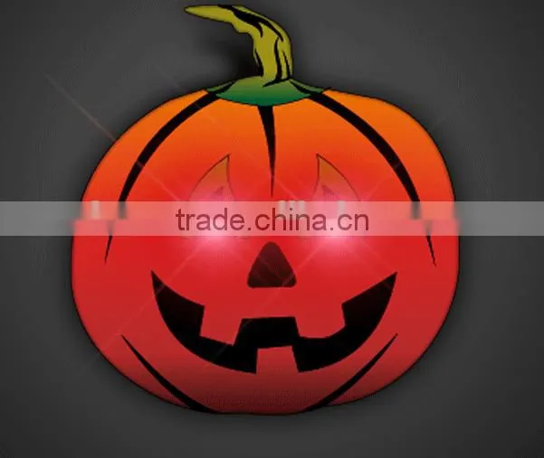 Holiday Christmas season decoration promotional and gift LED brooch