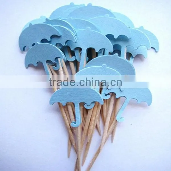 Wooden Toothpick with Heart Shape