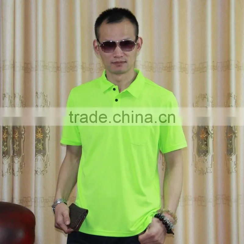 Custom 100% Polyester Dry Fit Mens Quick Dry Polo Shirt Wholesale sport polo shirt