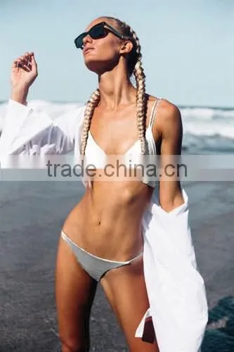 2016 new style 4 pure color fashion sexy girl bikini set