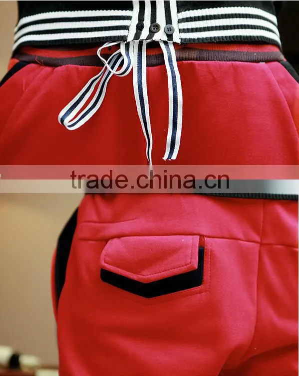 2015 New Arrival High Quality Mens Plain Jogger Sweat Pants with Side & Back Pocket