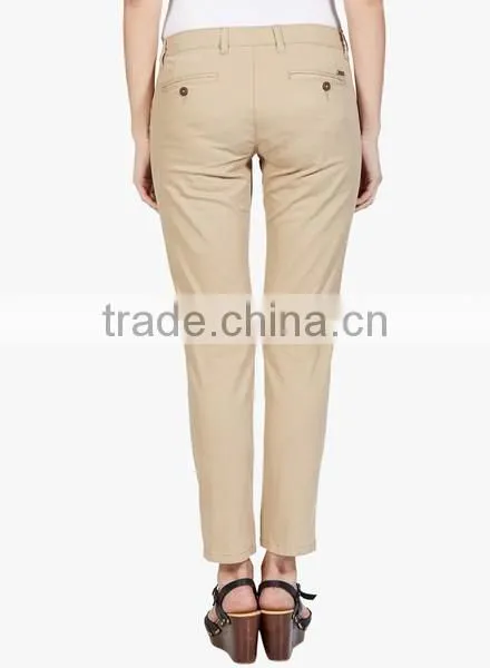new design pants,new model pants,women twill pants for custom