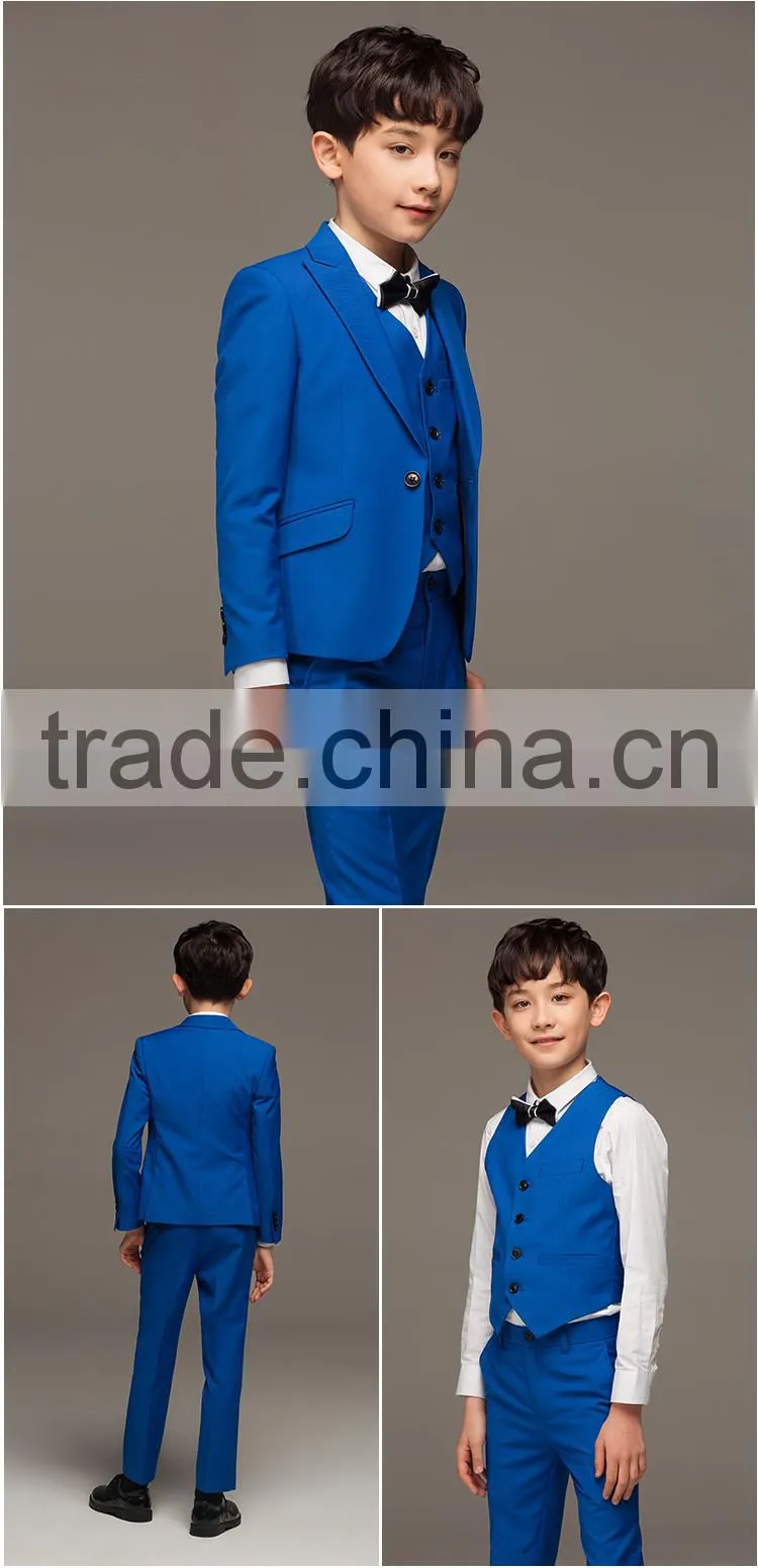 ELPA Wholesale High Quality Handsome Designer 3 Piece Suits for boys