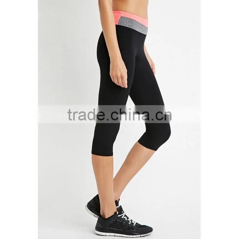 new design sexy sportwear/gym wear leggings pants/trousers for girls fitness apparel