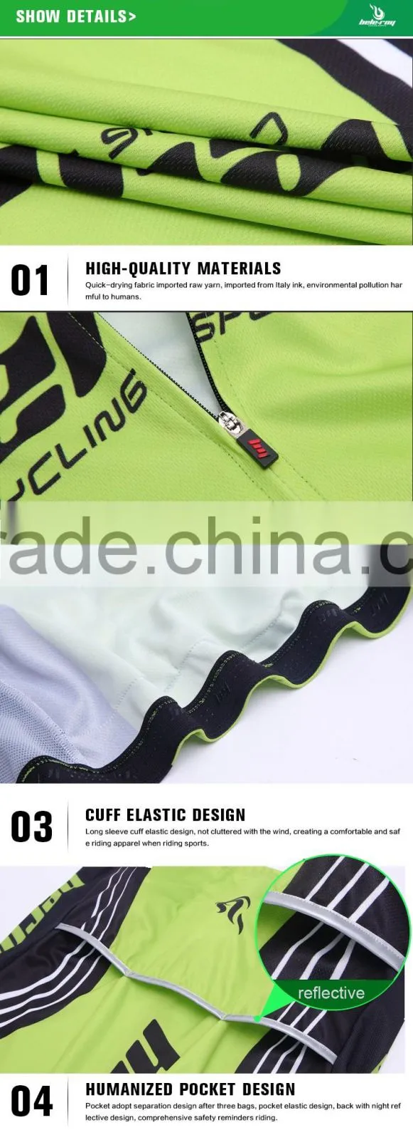 Beroy custom men comfortable cycling jerseys suit short sleeve no minimum,cheap racing bike attire