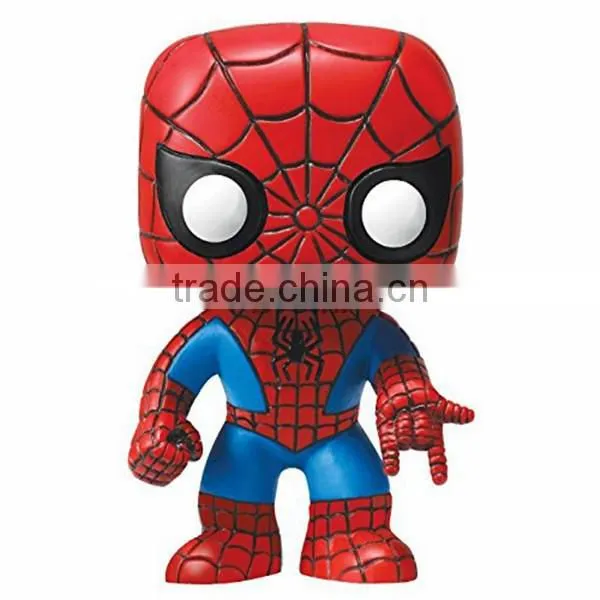 Hot Marvel pop Spider-man PVC figure,MINI action figure ,Vinyl Bobble-Head Spider-man pop