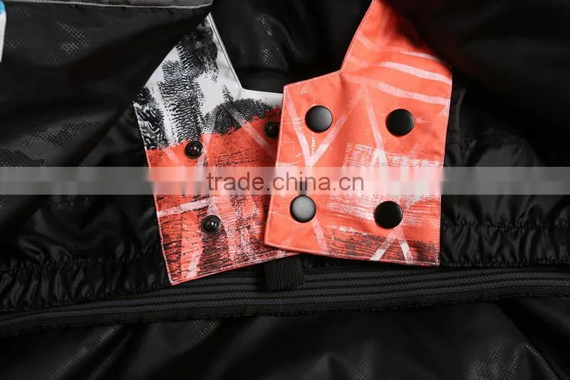 Custom sublimated jackets custom snow jackets ski jacket mens
