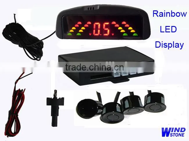 Car Parking Sensor Distance Control Sensor With Led Display Reverse Aid System car parking sensor price Wholesale