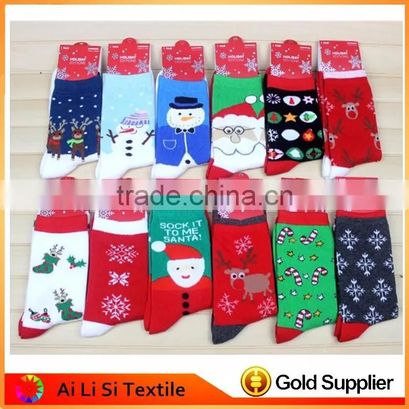 Cute Bear Deer Santa Claus Pattern Christmas Gift Sock,Christmas Gift Hosiery