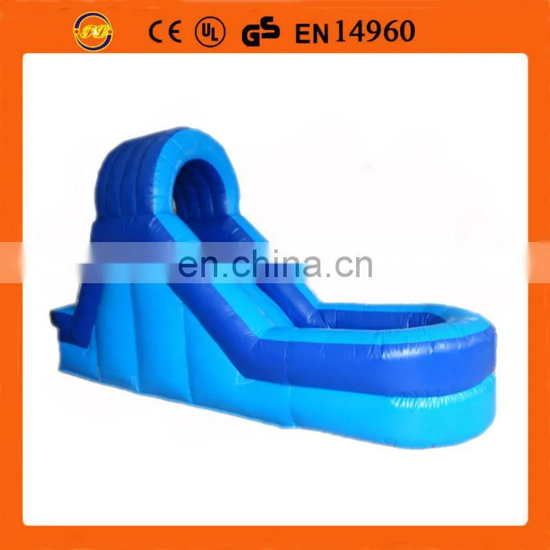 blue inflatable water slides ,indoor mini inflatable slide for water